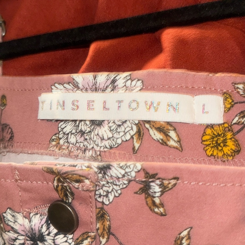 Pink Floral Dresss